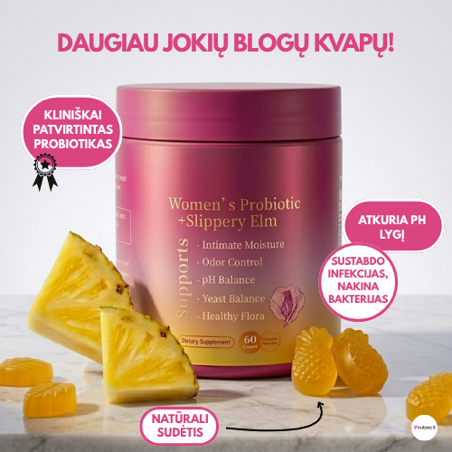 Guminukai moterų hormonų pusiausvyrai